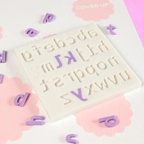Silicone Mould Block Alphabet Lower Case