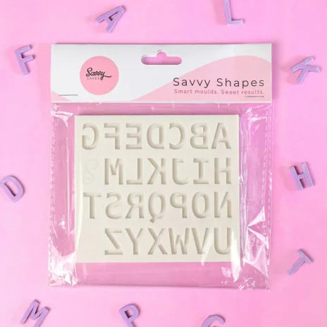 Silicone Mould Block Alphabet Upper Case
