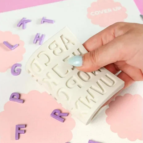 Silicone Mould Block Alphabet Upper Case