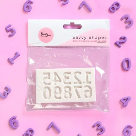 Silicone Mould Block Numbers