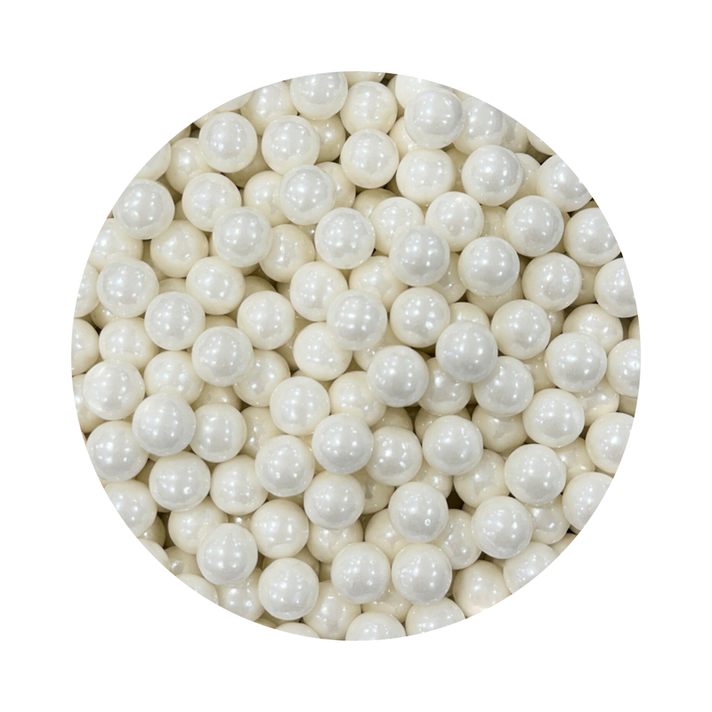 Cachous Pearl White 14mm 80g