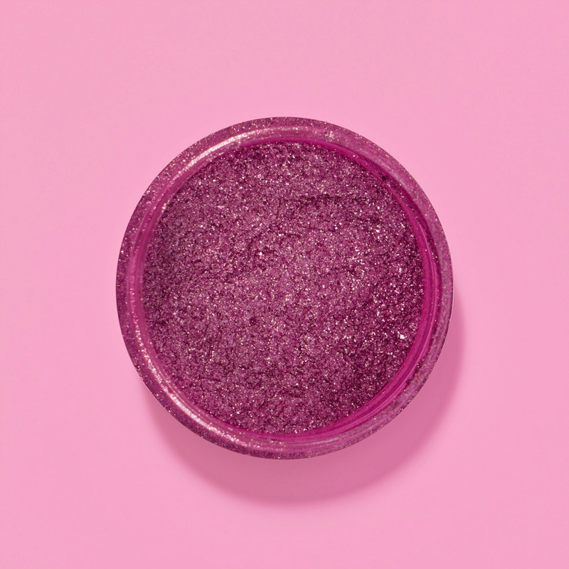 Edible Glitter Fuchsia 2g