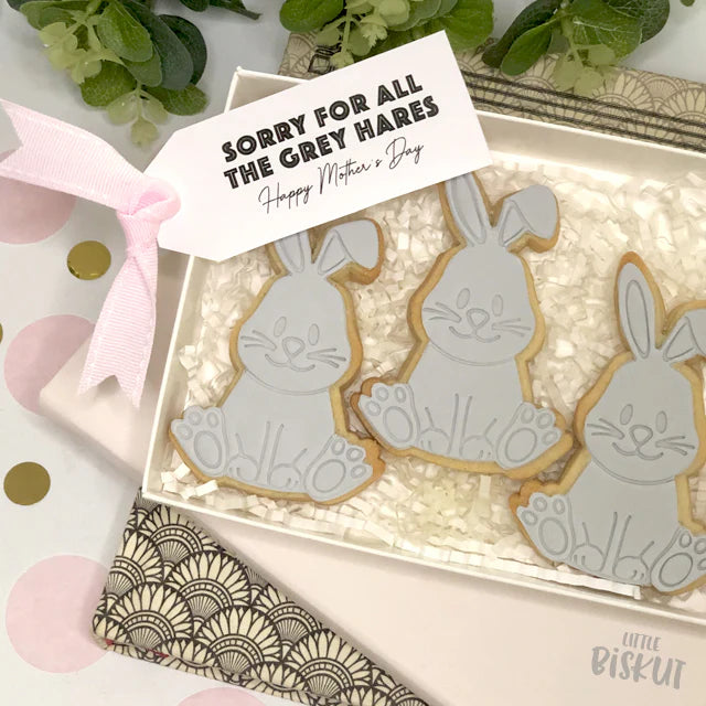 Stamp Embosser With Cutter 'Little Biskut' Cute Bunny