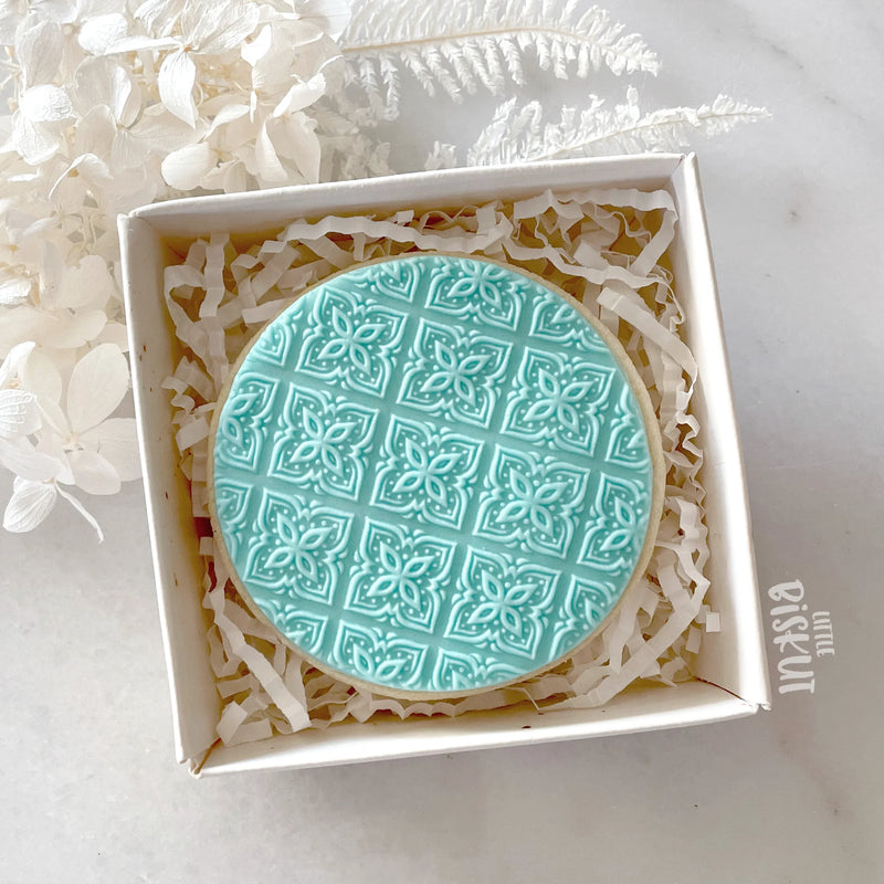 Debosser Pattern Plate 'Little Biskut' Vintage