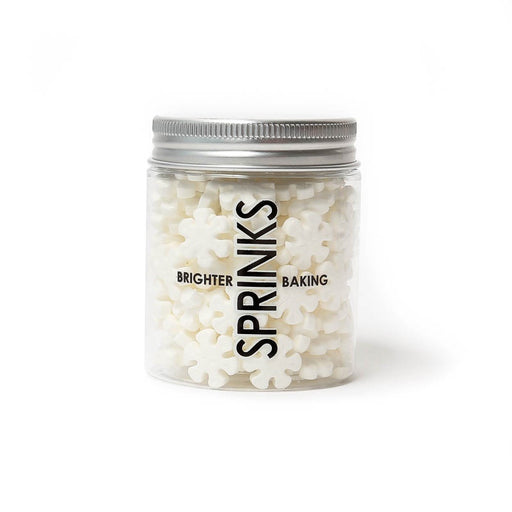 Sprinkles Shapes Snowflakes White XL 60g