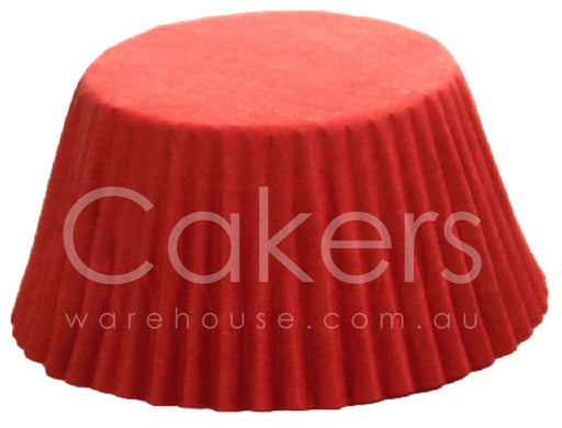 CUPCAKE PAPER 408 RED 500PC