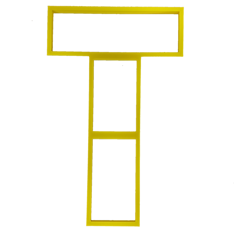 Cookie Cake Cutter Letter T *Clearance*