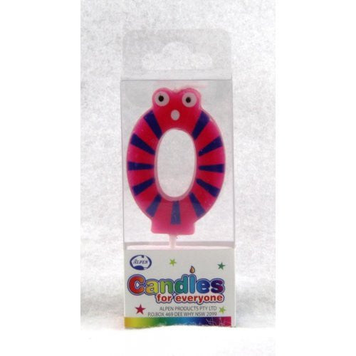 Candle Numeral Eyes #0 *Clearance*