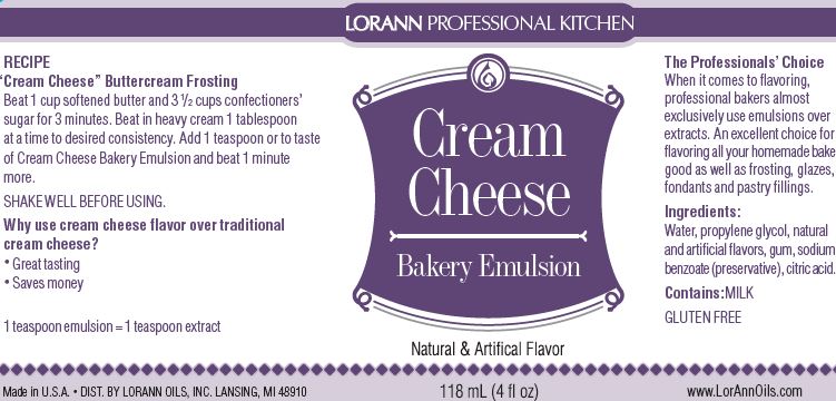 Emulsion Cream Cheese 4oz