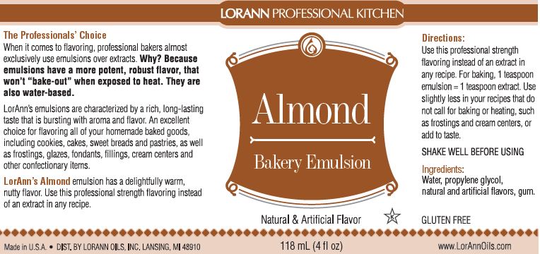 Emulsion Label Emulsion Almond 4oz — Cakers Warehouse