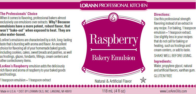 Emulsion Raspberry 4oz