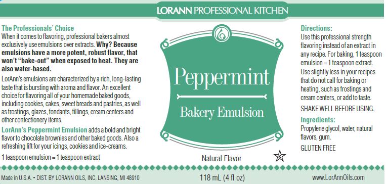 Emulsion Peppermint 4oz