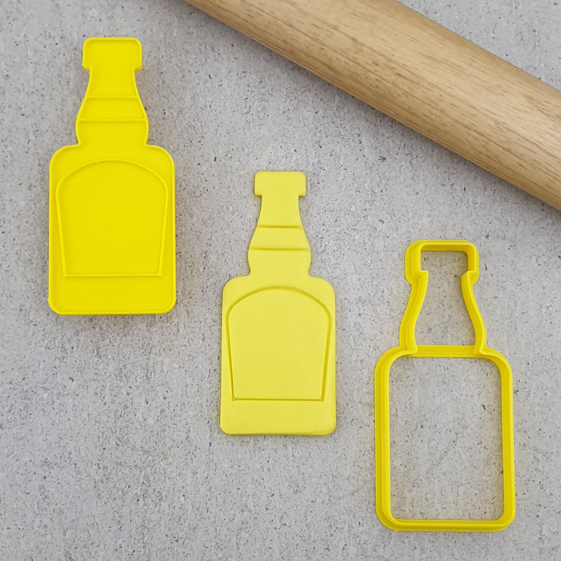 Stamp Embosser With Cutter Gin Bottle