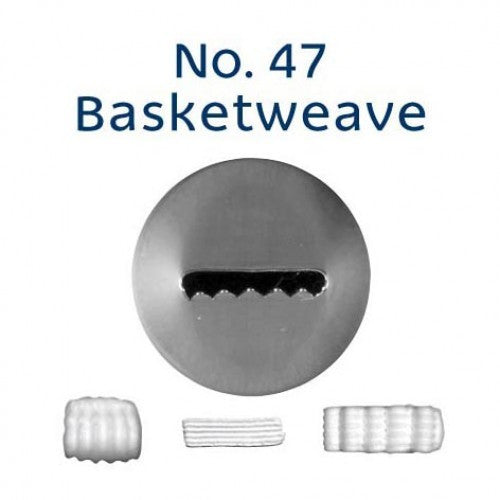 Piping Tip Basketweave #47