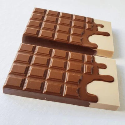 Plastic Mould Melted Chocolate Bar