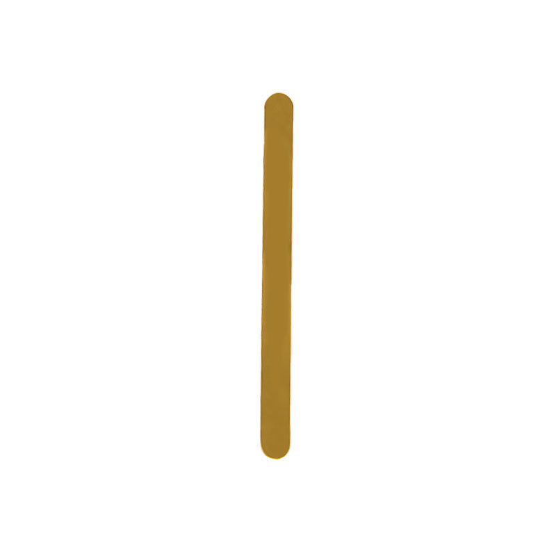 Acrylic Popsicle Sticks Gold 100pc