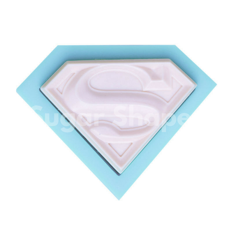 Silicone Mould Superman Logo Clearance*