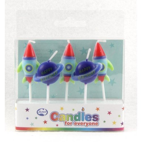 Candle Space Fun 5pc