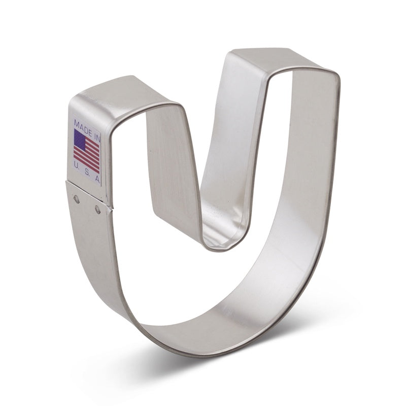 Cookie Cutter Letter U 3in