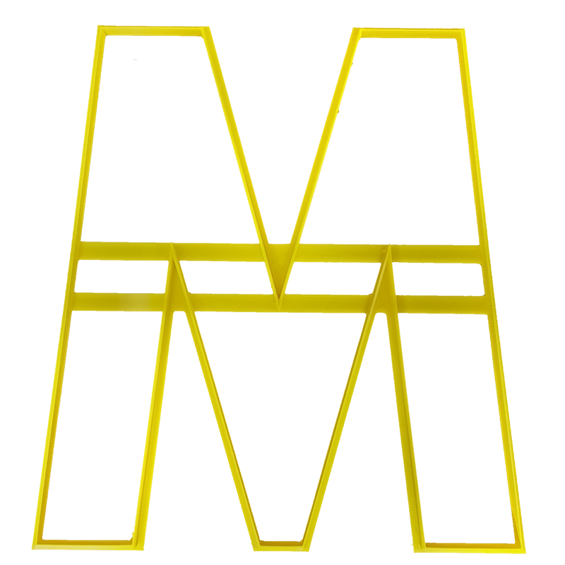 Cookie Cake Cutter Letter M/W *Clearance*