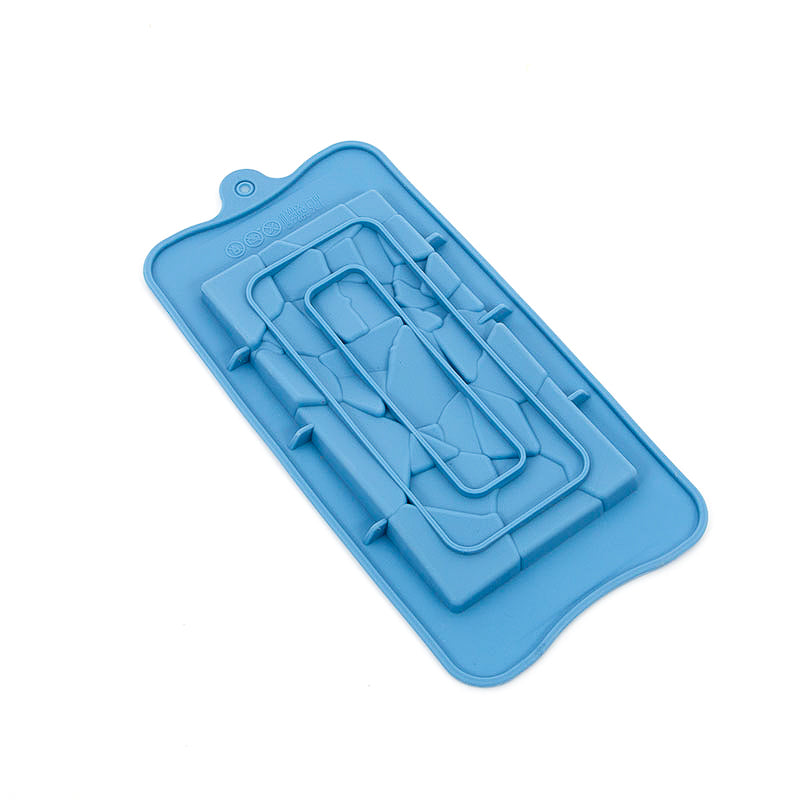 Silicone Mould Crackle Choc Bar