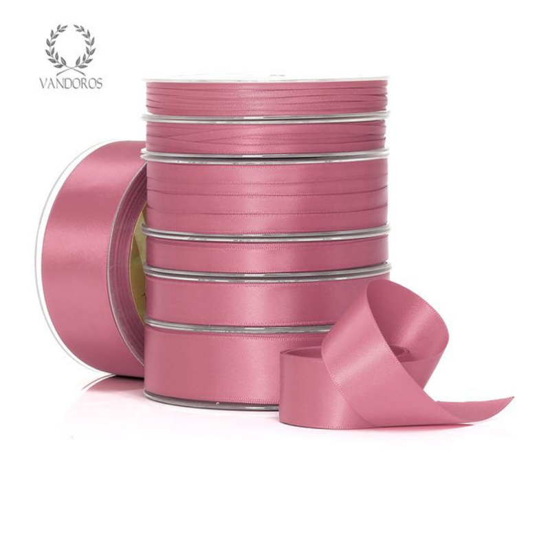 Ribbon Poly Satin Amethyst Roll 3mm