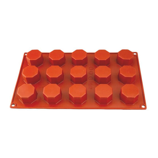 Silicone Mould Octagon 15 Hole