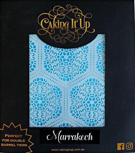 Cake Stencil Marrakech