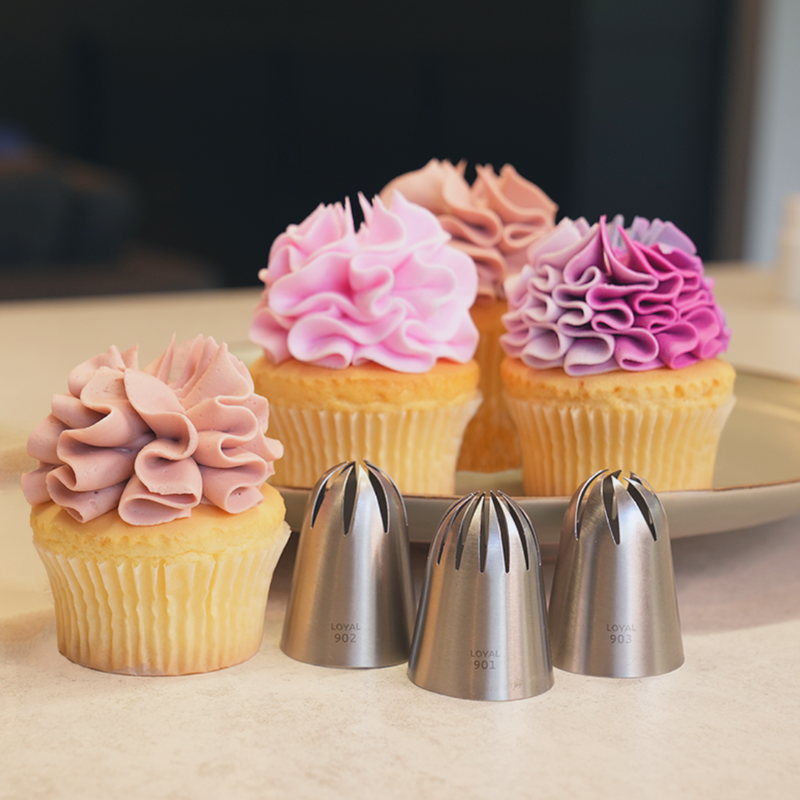 LOYAL x Moreish Cakes | 3pc Moreish Ruffle Piping Set