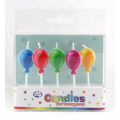 Candle Balloons 5pc
