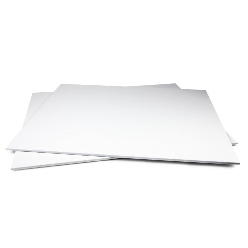 Masonite Board Rectangle White 16 x 20in