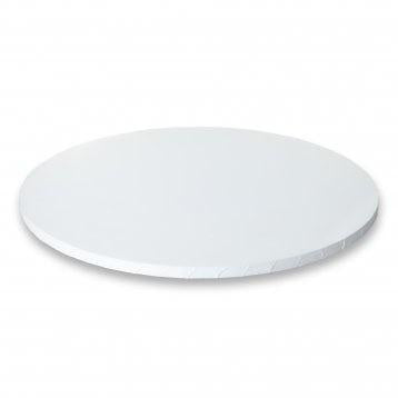 Masonite Board Round White 15in