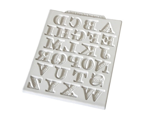 Silicone Mould Manuscript Alphabet