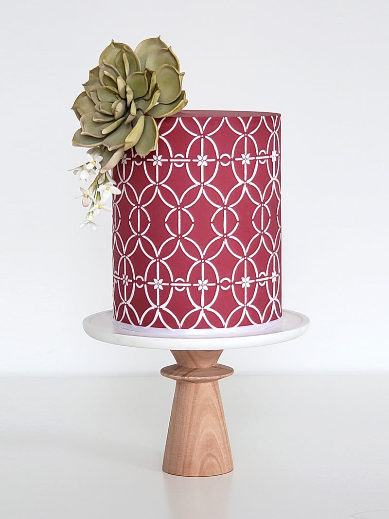 XL Cake Stencil Avril