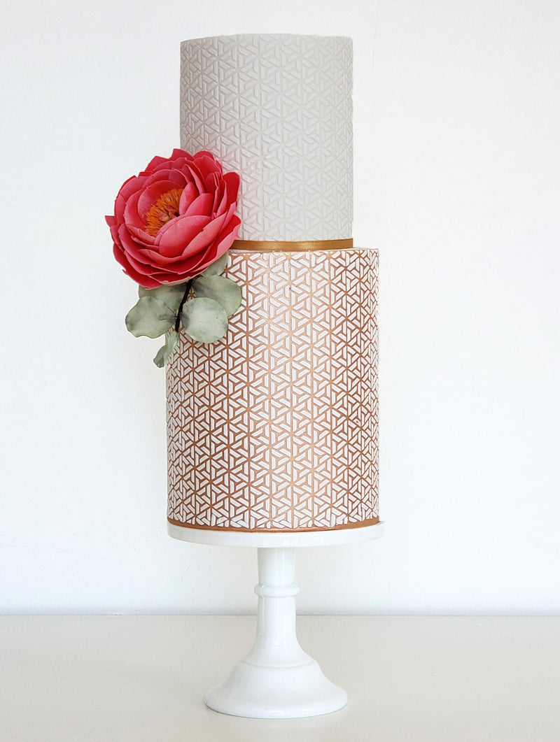 XL Cake Stencil Wisteria