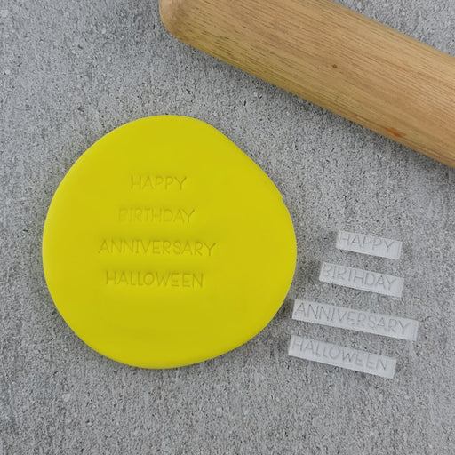 Stamp Embosser Set Birthday Mixed Message