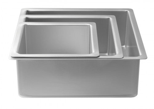 Mondo Pro Cake Tin Square Deep 3pc