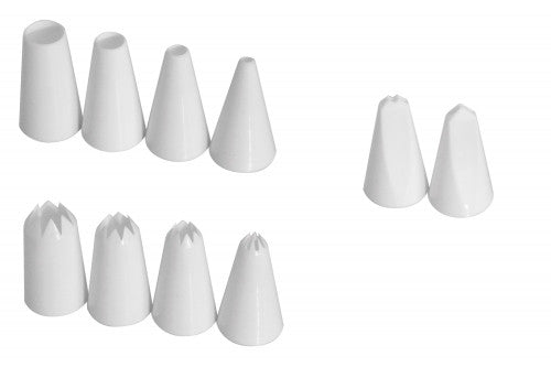 10pc Decorating Tube Set