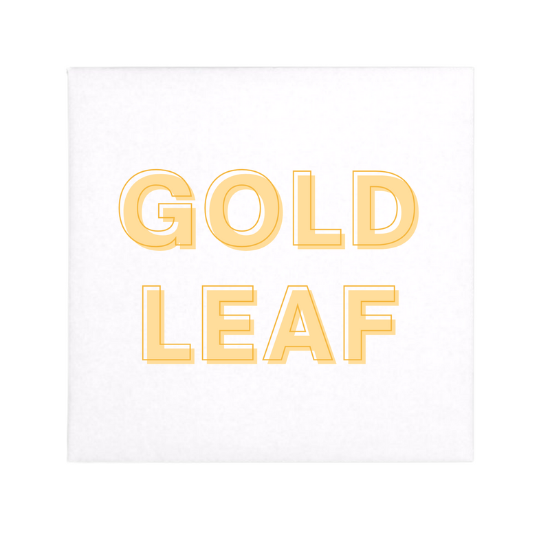 Gold Leaf Transfer Sheet 5pc