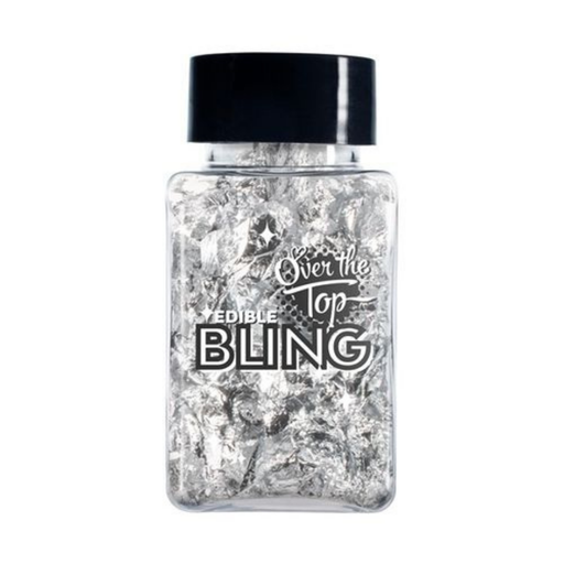 Bling Leaf Flakes Silver 2g