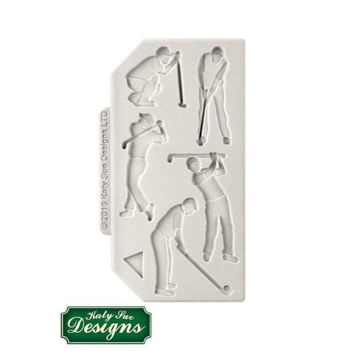 Silicone Mould Golf Silhouettes