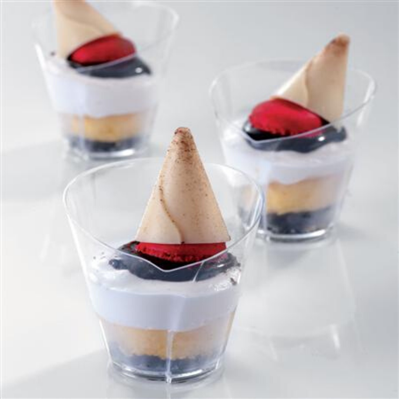 Dessert Cup Round Slanted 70ml 100pc