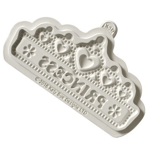 Silicone Mould Princess Tiara Banner