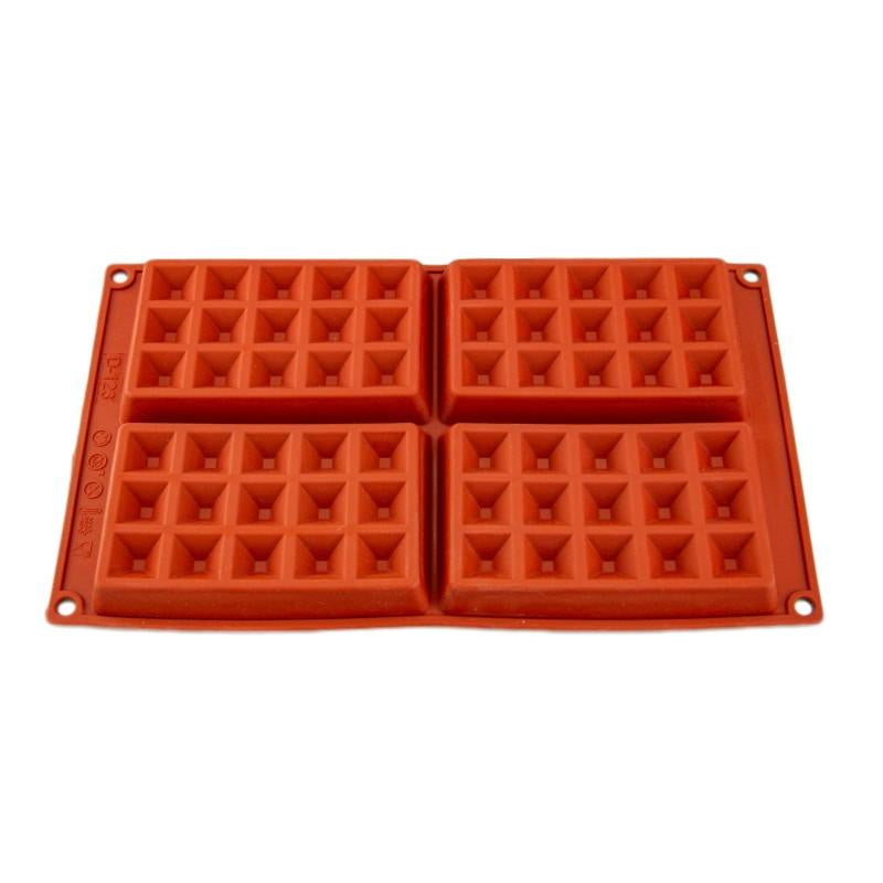 Silicone Mould Waffle 4 Hole