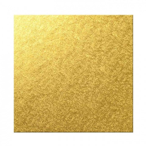 Masonite Board Square Gold 12in