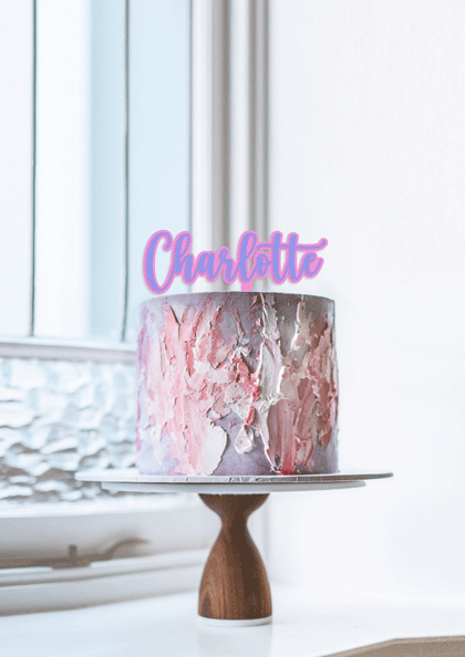 Topper 3D Handwritten Create Your Own