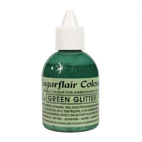 Airbrush Glitter Pearl Green 60mL