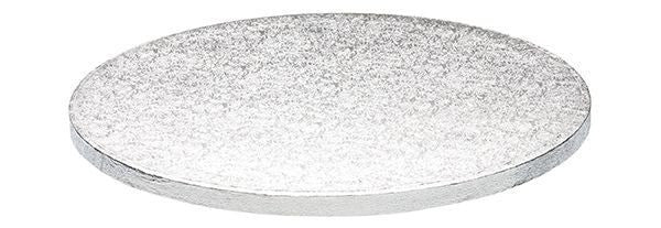 Drum Board Round Silver 14in