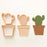 STAMP EMBOSSER WITH CUTTER 'LITTLE BISKUT' CACTUS PLANT