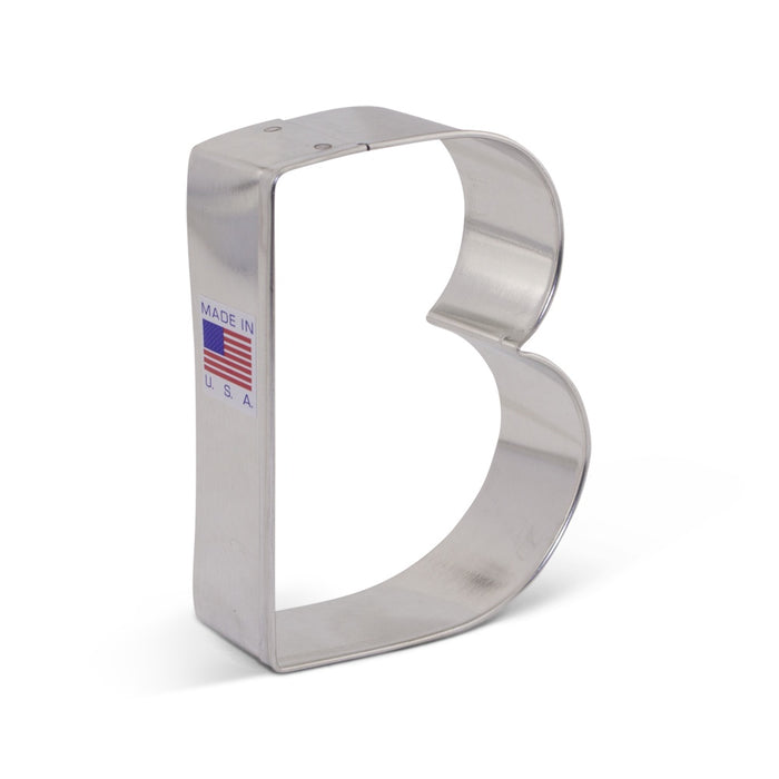 Cookie Cutter Letter B 3in